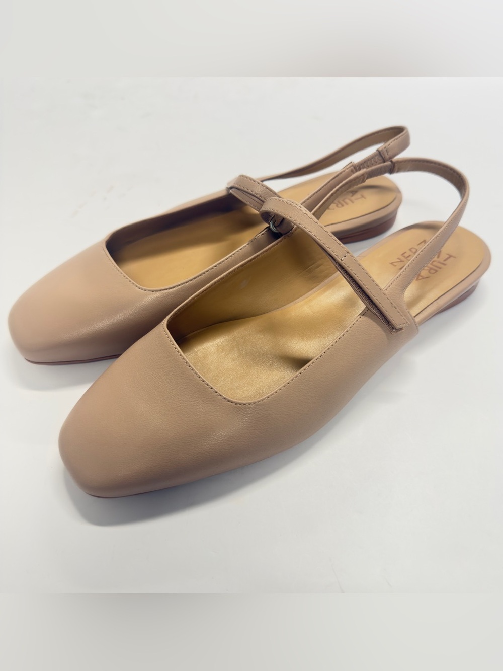 Naturalizer Connie Nude Slingback Mary Jane Flats Size 8.5 NWOT